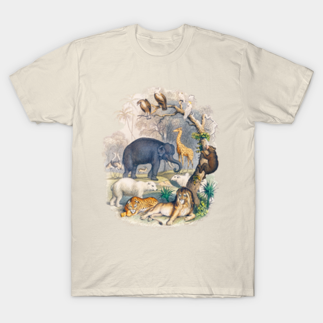 Discover Vintage African Animals - Vintage Animal - T-Shirt