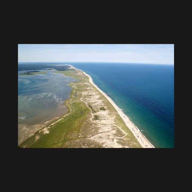 Nauset Beach Aerial Photo (Orleans, Cape Cod) by Christopher Seufert Photography