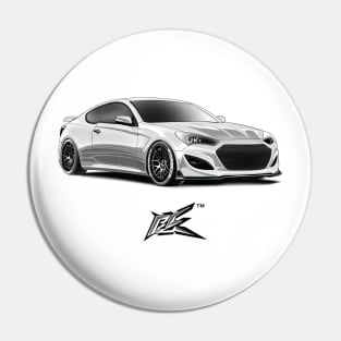 hyundai genesis white Pin