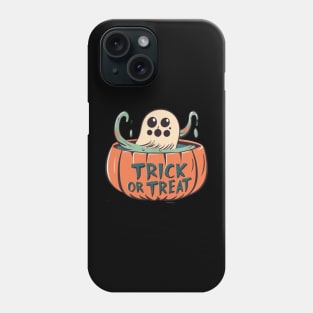 Ghost in a Pumpkin Phone Case