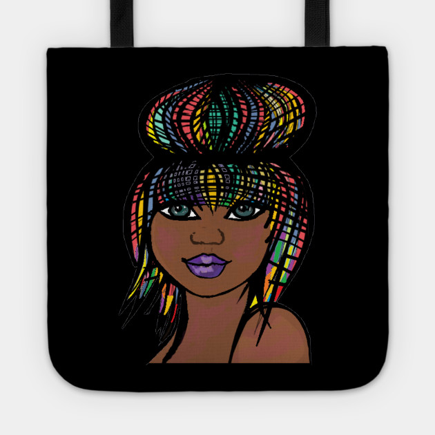 Natural Hair For Black Women Bun Art 1 T Sac Fourre Tout