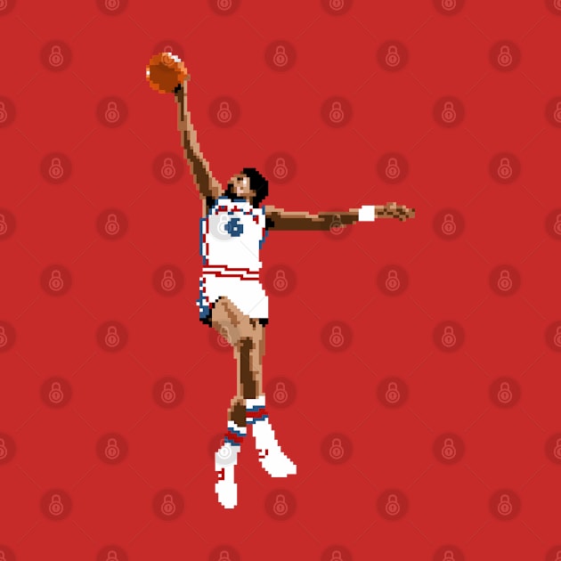 Dr.J Pixel Dunk by qiangdade