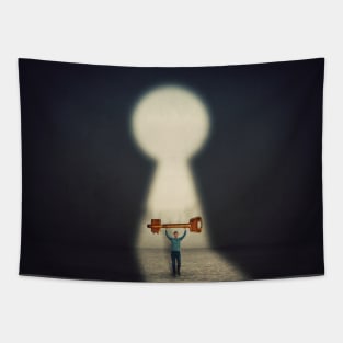 golden key Tapestry