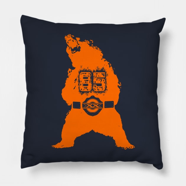 1985 Chicago Bears Monsters of Midway Pillow by Pastime Pros