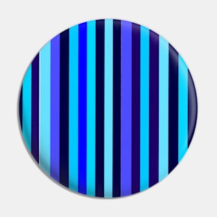 Blue Multi Tone Stripes Pin