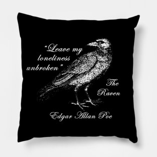 Edgar Allan Poe - The Raven Pillow