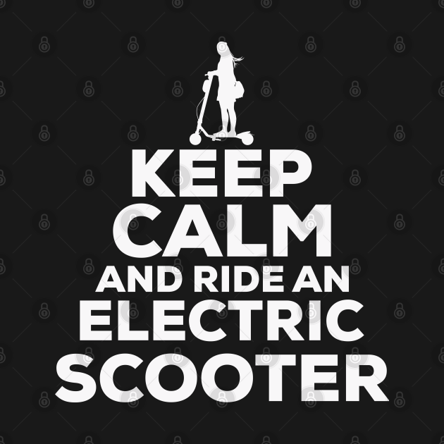 Discover Electric Scooter - Scooter - T-Shirt