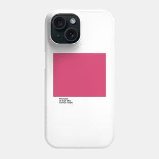 pantone 18-2436 TPG Fuchsia Purple Phone Case