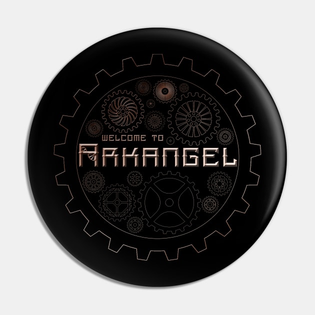 Mortal Engines Welcome to Arkangel Pin by Bevatron