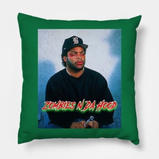 Zombies N Da Hood Pillow