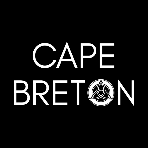 CAPE BRETON CELTIC KNOT | WHITE by SALTY TEES & CO.