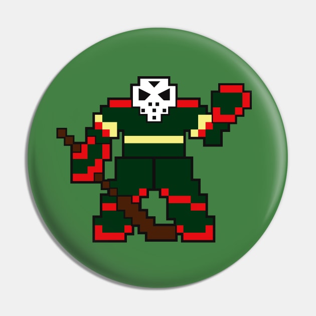 MN Wild goalie Pin by miniBOB