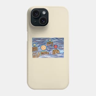 Soup and Bread on a Foggy Day Phone Case