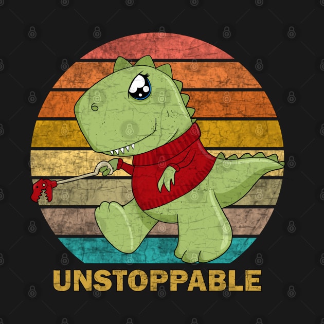 I am unstoppable T-Rex by valentinahramov