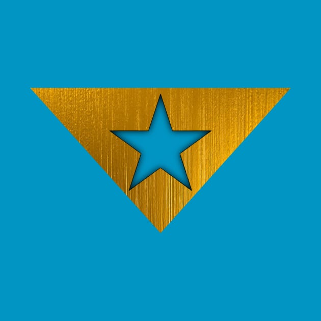 BOOSTER GOLD LOGO (STAR COLOR MATCHES TEESHIRT) by TSOL Games