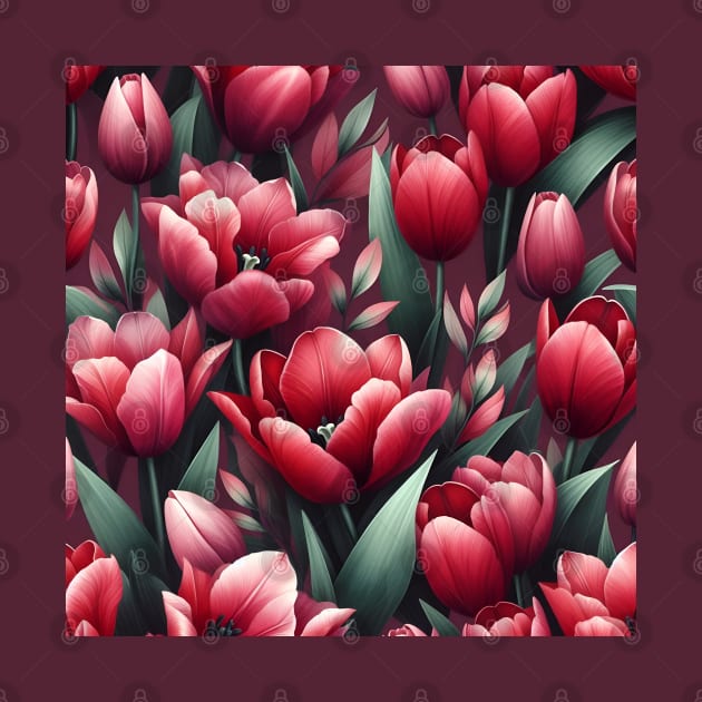 Tulip Flower by Jenni Arts