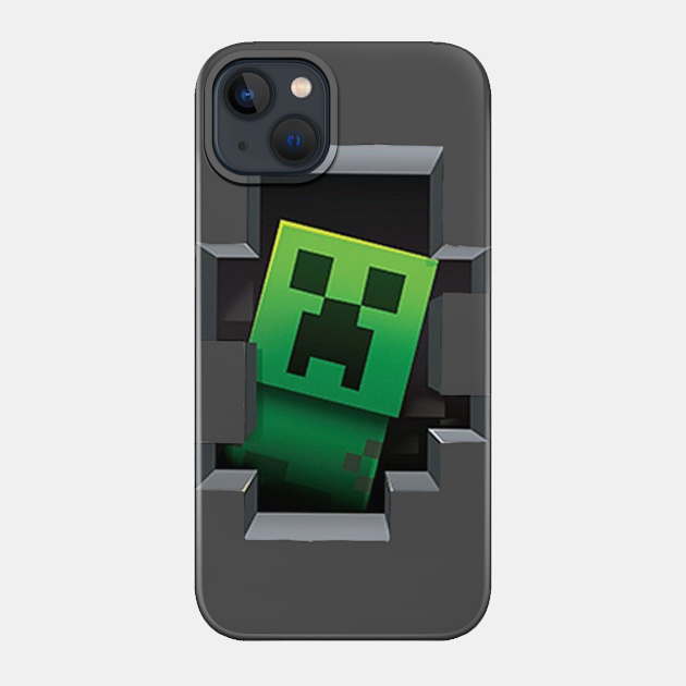 Creeper Explosion - Minecraft - Phone Case