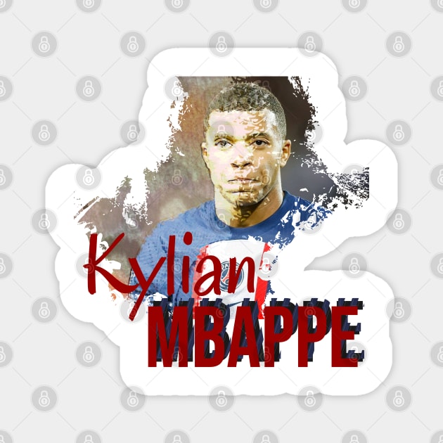 Kylian mbappe, Psg player and france Magnet by Aloenalone