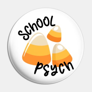 School Psychologist Halloween Pin