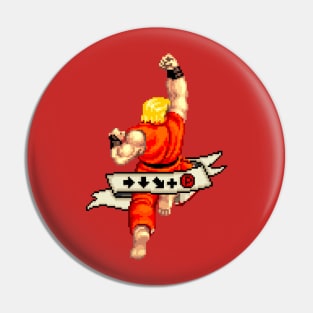 Forward, down, down-forward + punch - Ken Pin