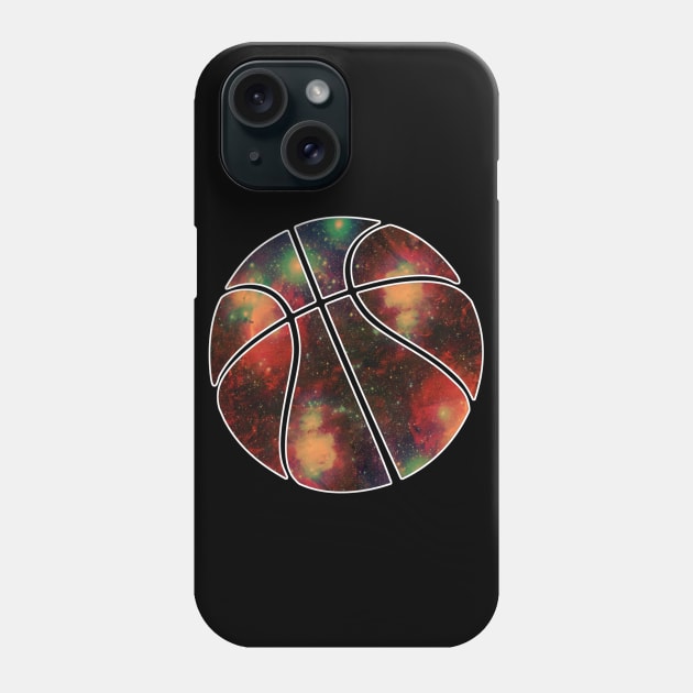 Basketball Galaxy Phone Case by CheesyB