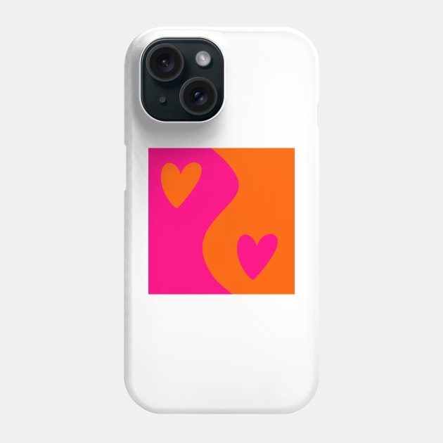 preppy yin yang Phone Case by gdm123