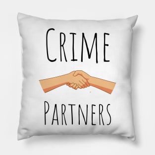 CRIME PARTNERS Pillow