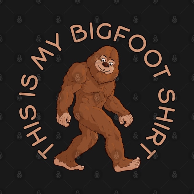 This Is My Bigfoot Shirt by Jay Diloy