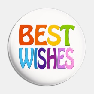 Best Wishes Pin