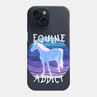 Equine addict N2 - frost Phone Case