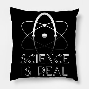 Science Is Real Atom Physics Scientist Physicist Pillow