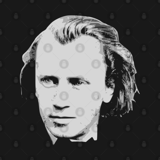 Johannes Brahms Black and White by Nerd_art