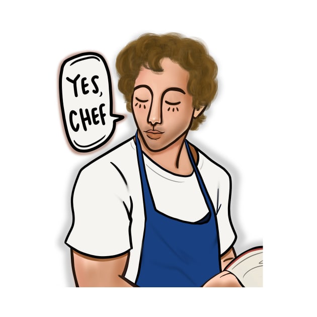 Yes Chef- Carmy by bananapeppersart