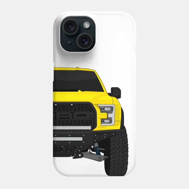RAPTOR YELLOW Phone Case by VENZ0LIC