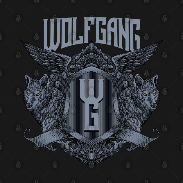 Wolf Gang Shield Logo by Tonymidi Artworks Studio