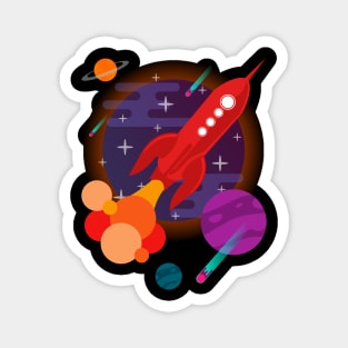 Spaceship Magnet