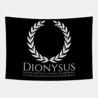 Dionysus - Feeling devious, looking glamorous, getting mischievous and polyamorous. Tapestry