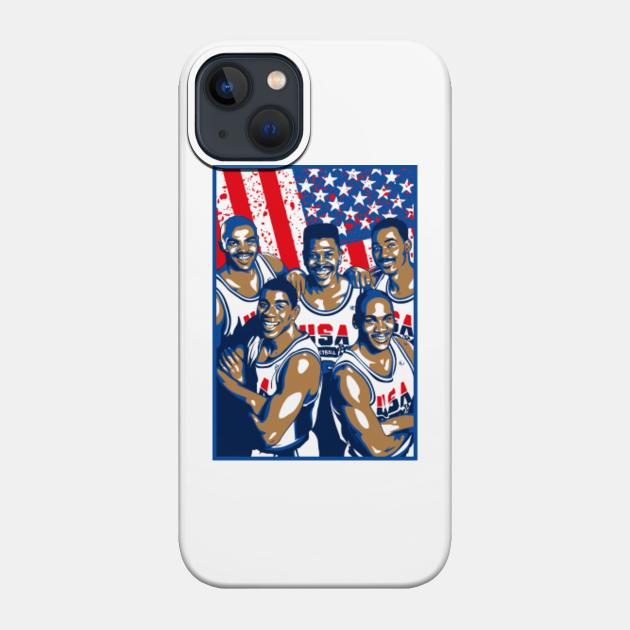 Dream Team 92 Basketball - Michael Jordan - Phone Case