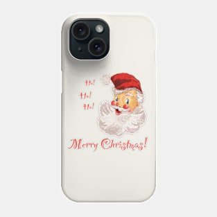 Ho Ho ho vintage retro Santa kids and adults t-shirt and gifts! Phone Case