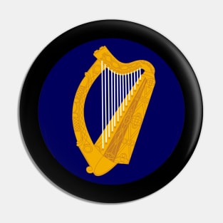 Irish Harp Pin