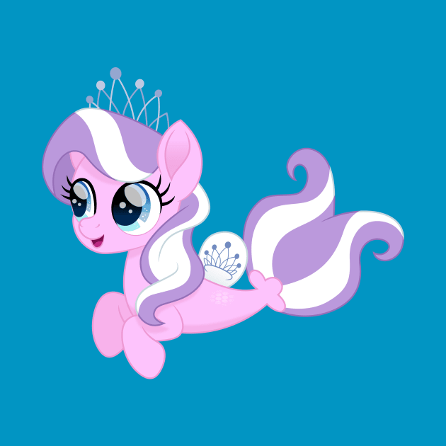 Diamond Tiara seapony by CloudyGlow