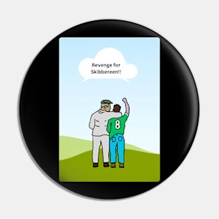 Singing with Joxer and Jack - Irish Football Gifts Pin