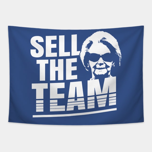 Sell The Team Tapestry by eileenwolcott