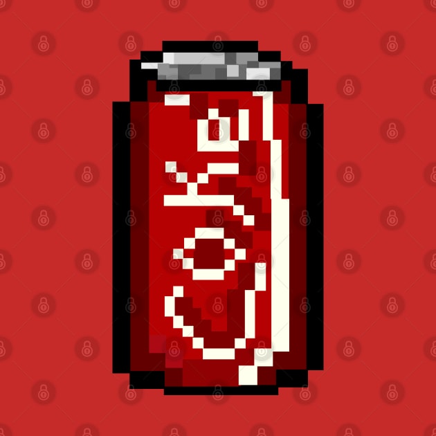 Coke pixelart by nurkaymazdesing