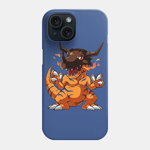 greymon Phone Case by fancy ghost