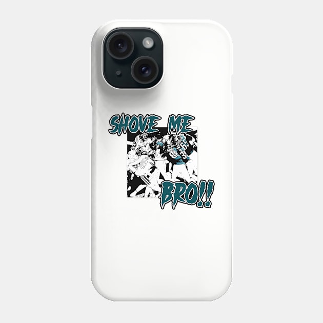 Brotherly Shove Phone Case by DrawnStyle