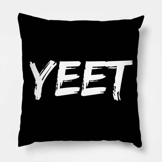 YEET! Internet Meme Reference Pillow by bpcreate