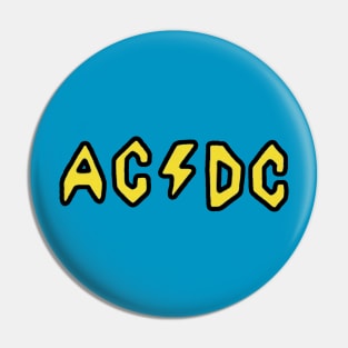 AC DC Beavis Butthead Pin