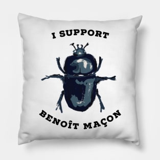 I support Benoît Maçon and his beetle wife Pillow