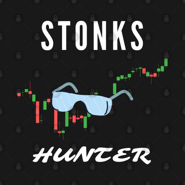 Stonks Hunter 2 by Trader Shirts